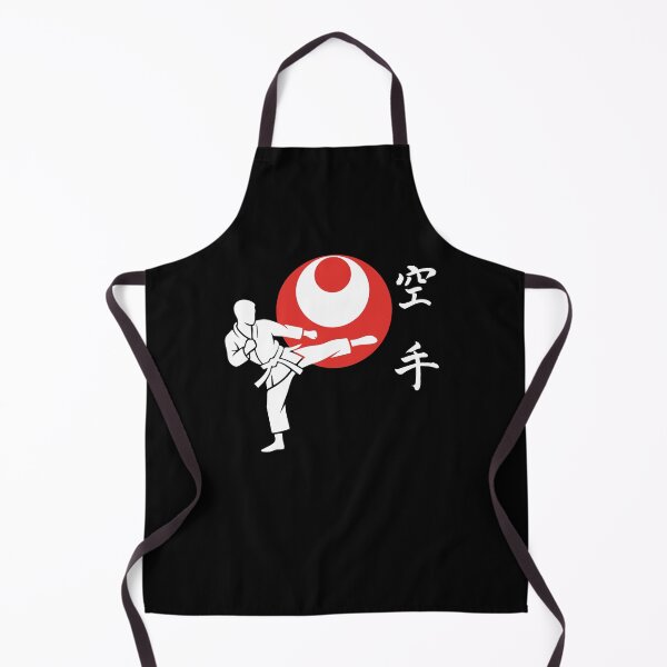 Item preview, Okinawan Martial Arts Karate Kicking Sunset Logo T-Shirt designed and sold by PowerKanjiFit.
