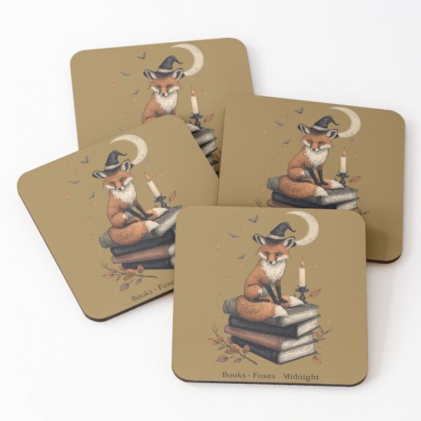 Item preview, Bookish Fox Halloween designed and sold by ChicTrendz.