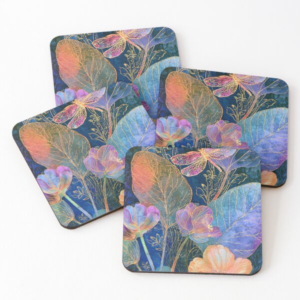Item preview, Batik ecléctico índigo abstracto designed and sold by scicilysimonee.