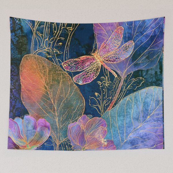 Item preview, Batik Eclectic Indigo Abstract designed and sold by scicilysimonee.