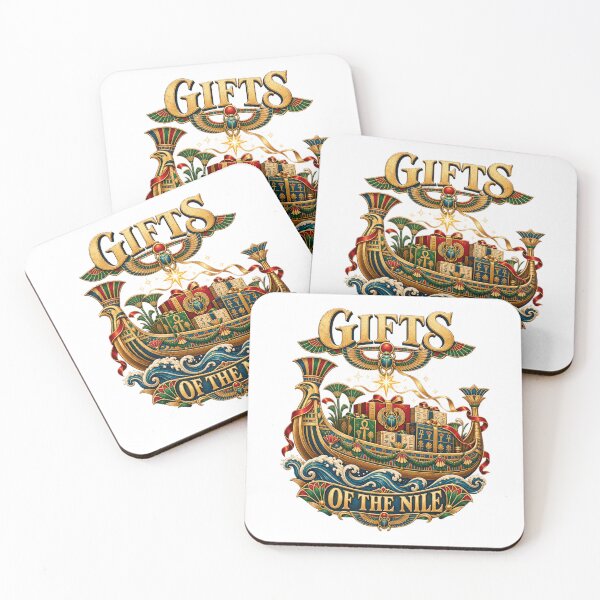 Item preview, Gifts of the Nile Ancient Egypt Christmas Design designed and sold by RAX Mirth Studio.