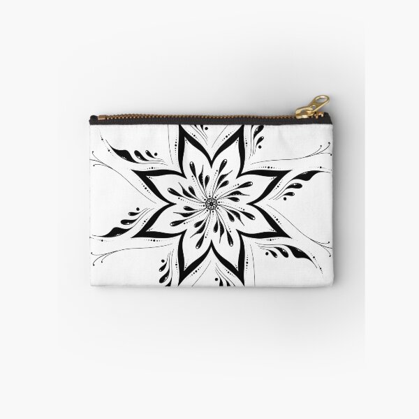 Item preview, Ornamental Flower – Dotwork Floral Mandala designed and sold by LolaCrea-Art.