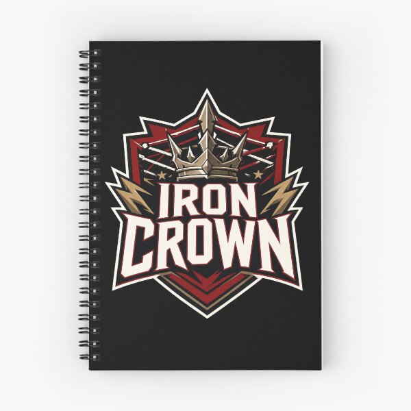 Item preview, Iron Crown Wrestling Championship Emblem designed and sold by Dogy Corgi.
