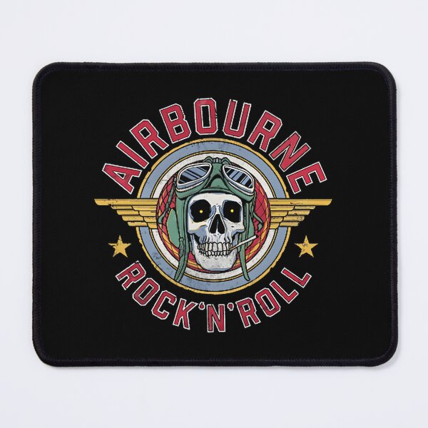 Item preview, The Airbourne Band Rock Music Inspired Graphic Design designed and sold by vikramnegi.