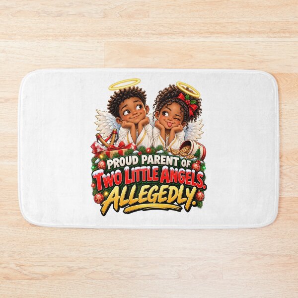 Item preview, Proud Parent of Two Little Angels… Allegedly. Yeah Right! designed and sold by signshirtz.