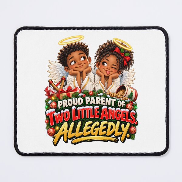 Item preview, Proud Parent of Two Little Angels… Allegedly. Yeah Right! designed and sold by signshirtz.