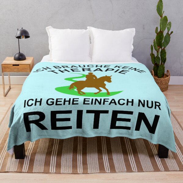 Artikelvorschau, Reiten - Ich brauche keine Therapie entworfen und verkauft von ARTmanhART.