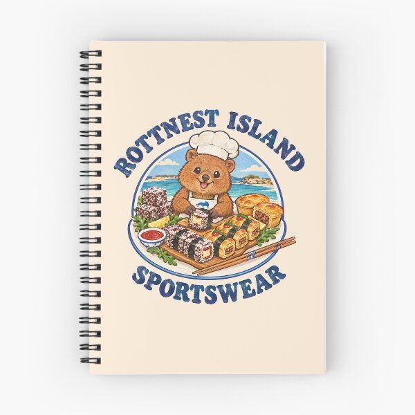 Item preview, Rottnest Island Quokka Chef Sushi Aussie Food designed and sold by Yellowriversss.