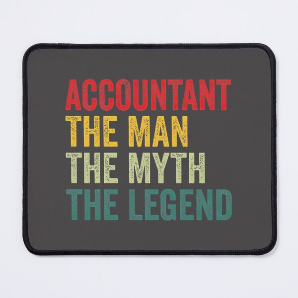 Item preview, Funny Accountant Design for Men - Man Myth Accountant Legend Gift Idea designed and sold by Richard Valero.