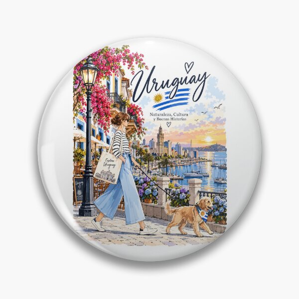 Item preview, Montevideo Uruguay Travel Rambla designed and sold by EdwinkOne.