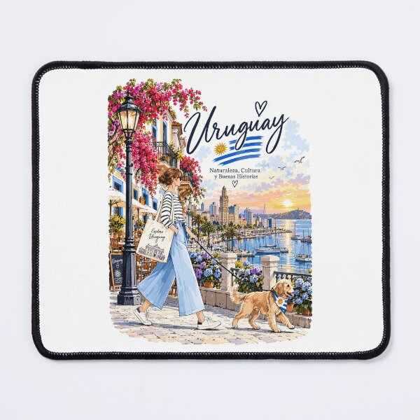 Item preview, Montevideo Uruguay Travel Rambla designed and sold by EdwinkOne.