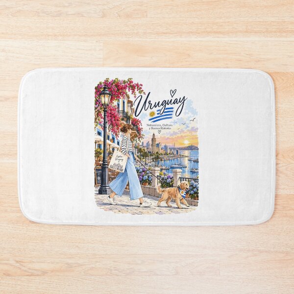Item preview, Montevideo Uruguay Travel Rambla designed and sold by EdwinkOne.