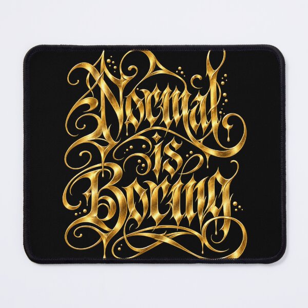 Item preview, normal is boring designed and sold by gypsy-joker.