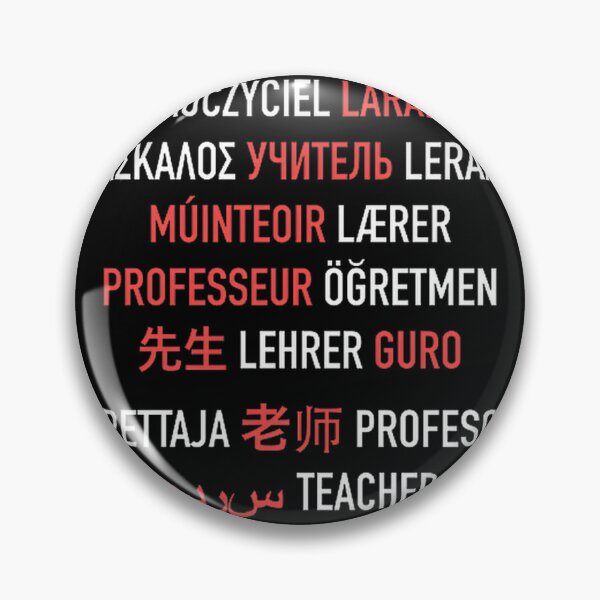 Item preview, Diseño tipográfico para profesores de diferentes idiomas, dirigido a educadores y amantes de los idiomas. designed and sold by Vaghela Ajay.