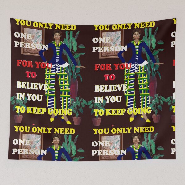 Item preview, " YOU ONLY NEED ONE PERSON" no. 22 designed and sold by VAVibrationArt.
