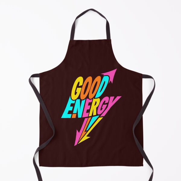 Artikelvorschau, Good Energy Colorful Typography – Positive Vibes Motivational Design entworfen und verkauft von CreativeArtisanPrints Shop.