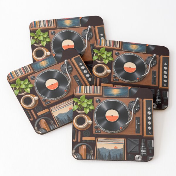 Item preview, A relaxing day listening to my vinyl records  designed and sold by RoseShop2093.