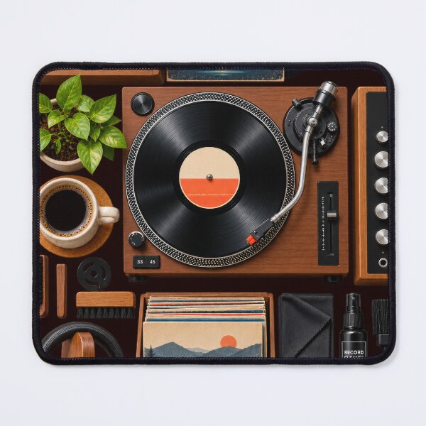 Item preview, A relaxing day listening to my vinyl records designed and sold by RoseShop2093.