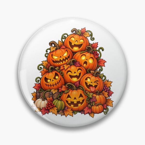 Item preview, Cute Halloween Pumpkins designed and sold by Seasons & Reasons.