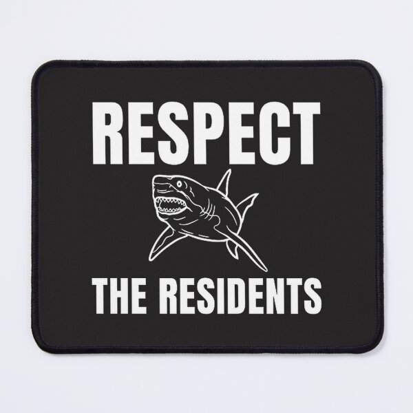Item preview, Respect the Residents Shark Conservation Design for Ocean and Surf Lovers designed and sold by shrakhimov.