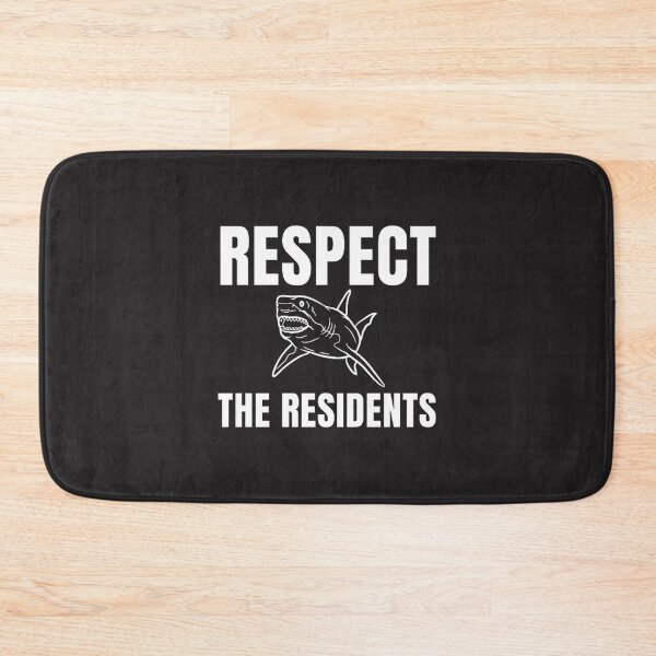 Item preview, Respect the Residents Shark Conservation Design for Ocean and Surf Lovers designed and sold by shrakhimov.