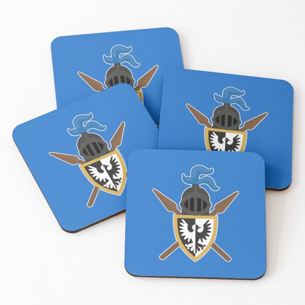 Item preview, Black Falcon Knights Crest A 1984 designed and sold by design-jobber.