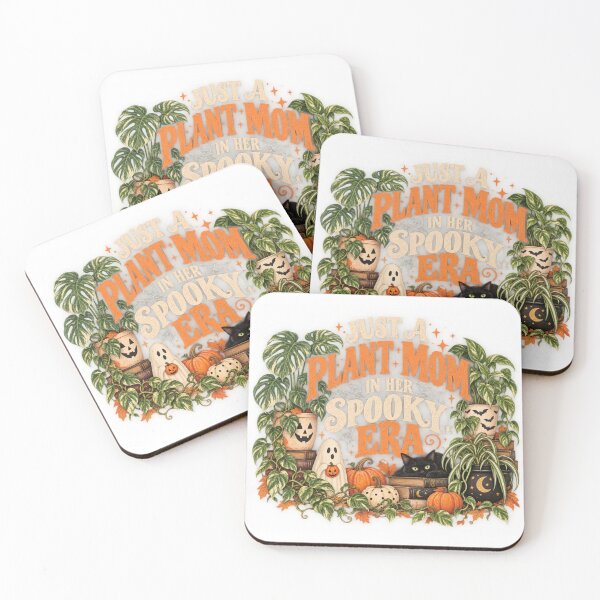 Item preview, Just a Plant Mom in Her Spooky Era designed and sold by CottageGardenCo.