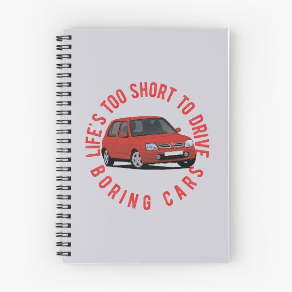 Item preview, Life's Too Short to Drive Boring Cars - Nissan Micra designed and sold by knappidesign.