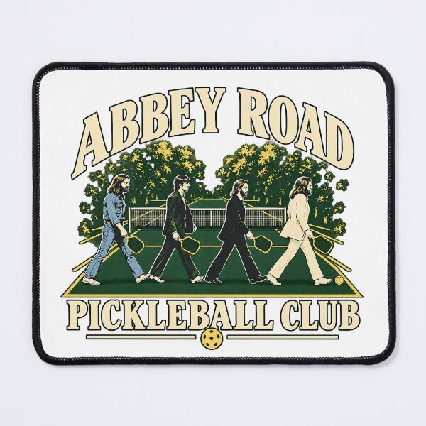 Item preview, Rock Stars crossing the pickleball court designed and sold by OKBarnes-art.