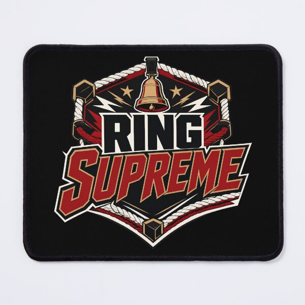 Item preview, Ring Supreme Wrestling Championship Emblem designed and sold by Dogy Corgi.