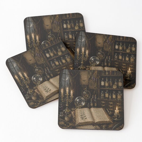 Item preview, Witch’s Spellbook Vintage Illustration designed and sold by Impossible Archive.