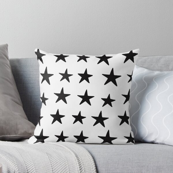 Item preview, Star Pattern Black On White  designed and sold by Me And The Moon.