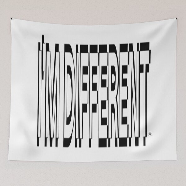 Item preview, I'm Different. designed and sold by TimelessJourney.