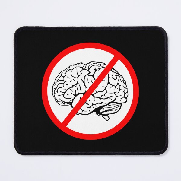 Item preview, Idiocracy NO BRAIN designed and sold by mrpotatoheadd.