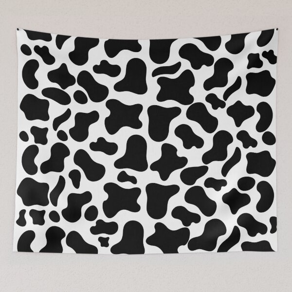 Item preview, Cow pattern with abstract art designed and sold by expresiones8.