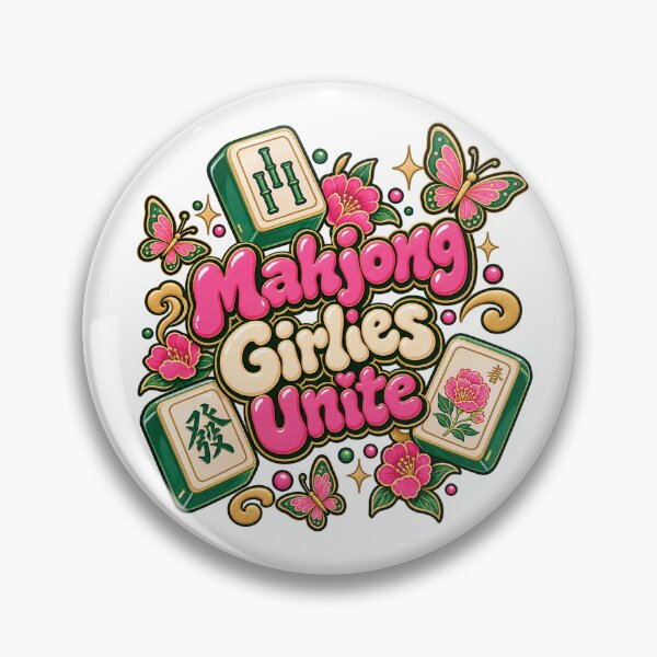 Artikelvorschau, Mahjong-Mädchen vereinen ästhetisches Fliesendesign entworfen und verkauft von NovaToons.