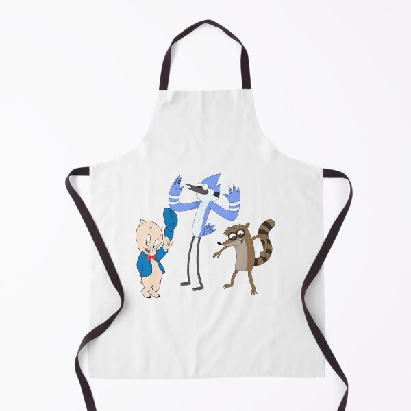 Item preview, Regular Show Rigby and Mordecai Vs Porky pig designed and sold by Megankott.