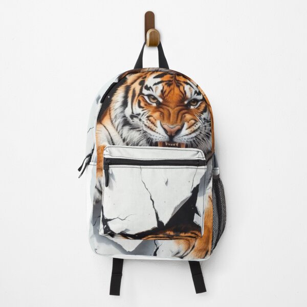 Item preview, Tiger Breaking Through the Wall – Fierce Wild Predator designed and sold by Henrylifestyle2.