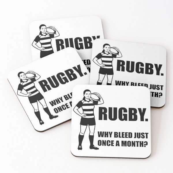 Aperçu de l'œuvre Les joueuses de rugby ont une morphologie différente. créée et vendue par ChuArts.