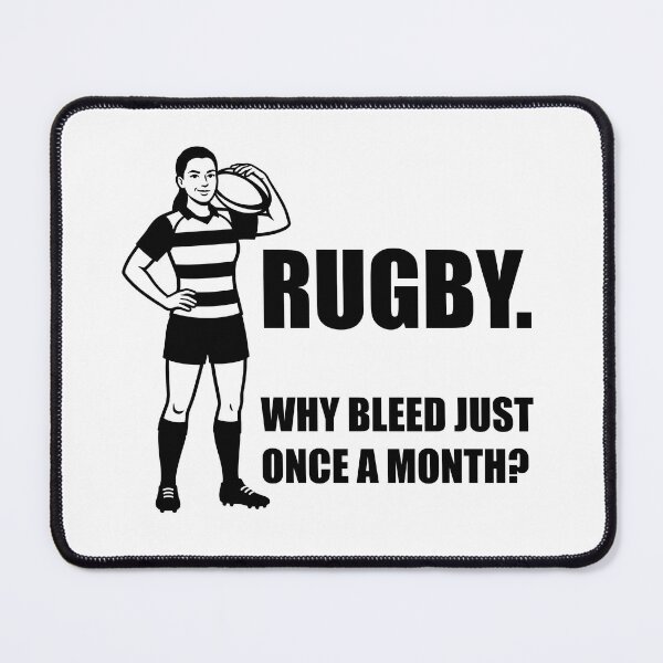 Item preview, Female Rugby Players are Built Different designed and sold by ChuArts.