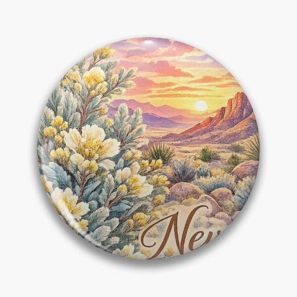 Item preview, Nevada Sagebrush Desert Mountain designed and sold by Whimspired By Paxx.