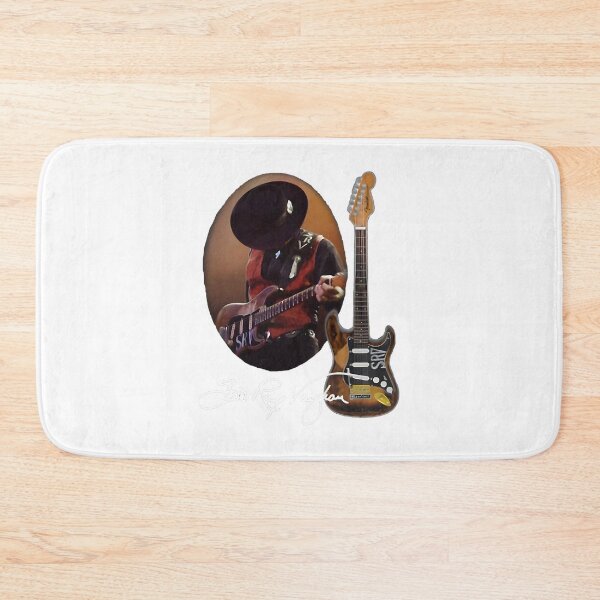 Item preview, Blues Guitarist Inspired by Stevie Ray Vaughan Artwork Design designed and sold by FARIDA FIDVI.