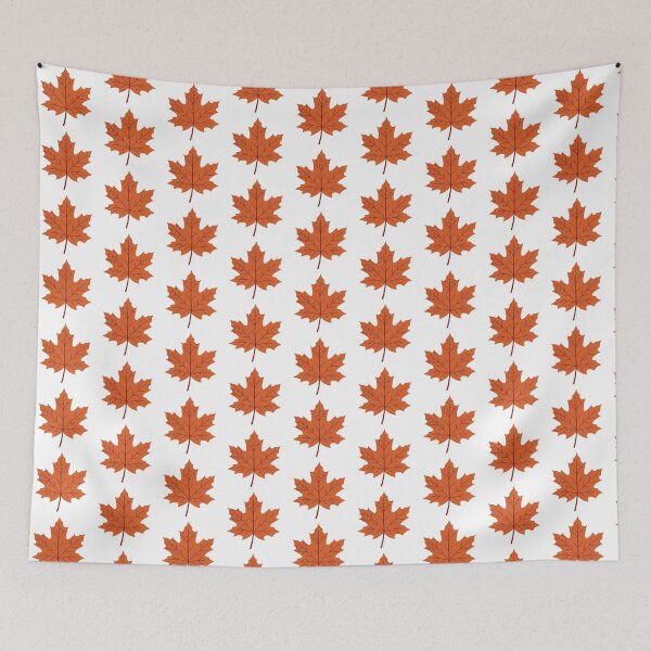 Item preview, Orange Autumn Maple Leaves designed and sold by BetweenForms.