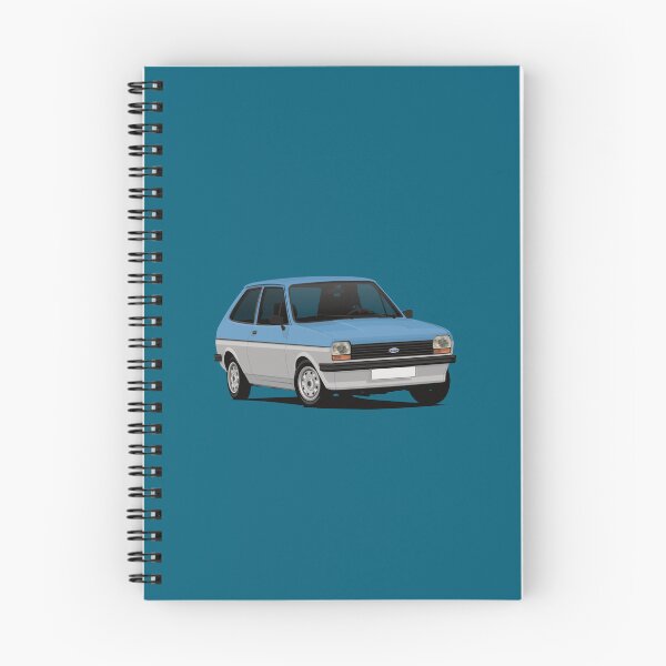 Item preview, Fiesta Mk1 Cornering - Blue and Silver designed and sold by knappidesign.