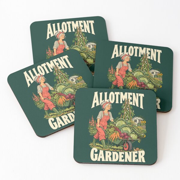 Item preview, Allotment Gardener – Funny Woman with Harvest Wheelbarrow designed and sold by JanuszJarowicz.