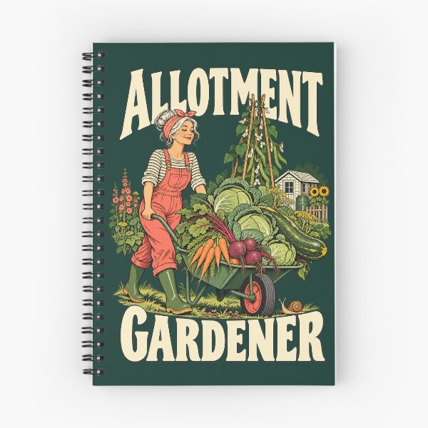 Item preview, Allotment Gardener – Funny Woman with Harvest Wheelbarrow designed and sold by JanuszJarowicz.