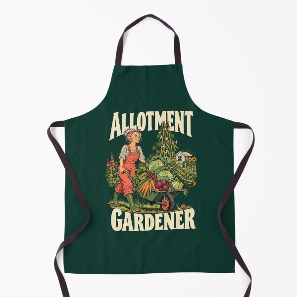 Item preview, Allotment Gardener – Funny Woman with Harvest Wheelbarrow designed and sold by JanuszJarowicz.