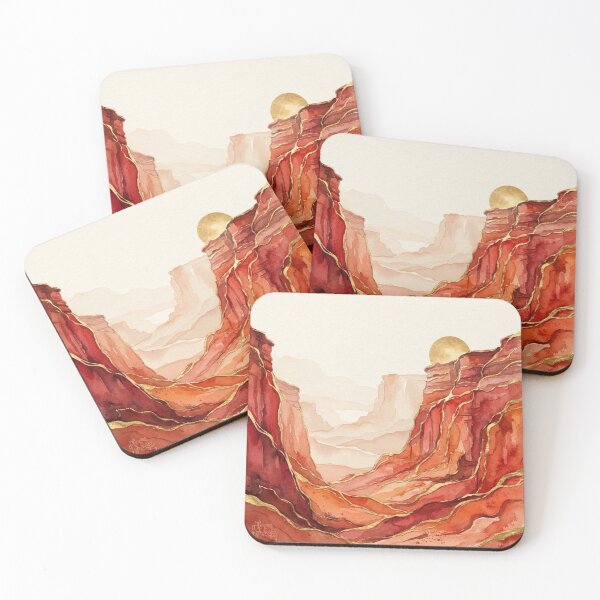 Item preview, Talampaya National Park Watercolor - Argentine Landscapes designed and sold by Esencia Argentina.