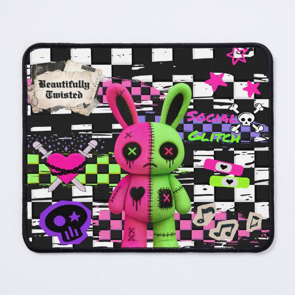 Item preview, Beautifully Twisted - Scene Kid Voodoo Bunny Mall Goth designed and sold by Side By Side Studio.