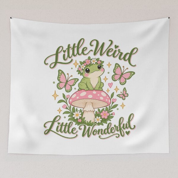 Item preview, Little Weird Little Wonderful Frog Design designed and sold by NovaToons.